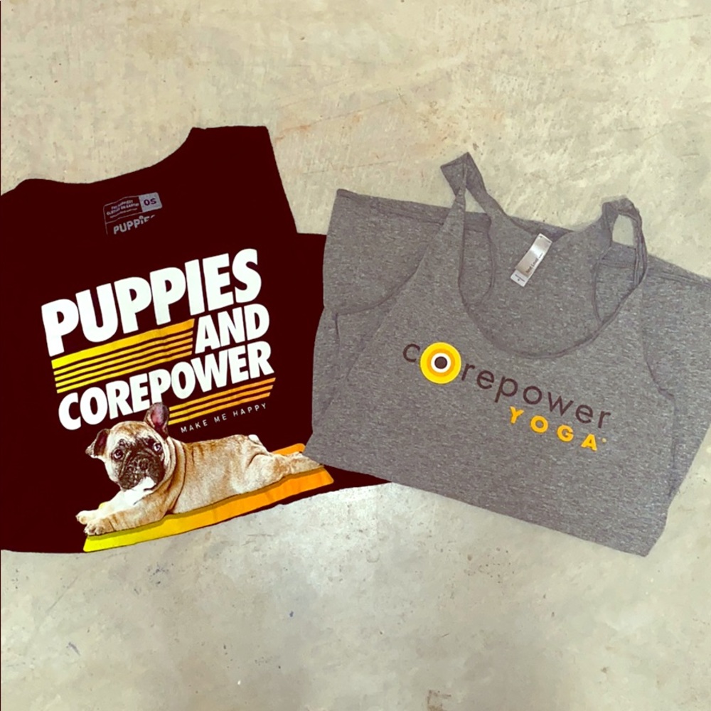 CorePower Yoga Graphic Tank Duo